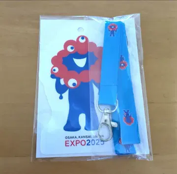 EXPO2025 미야쿠미야쿠 기념 플래카드 (스트랩 포함)