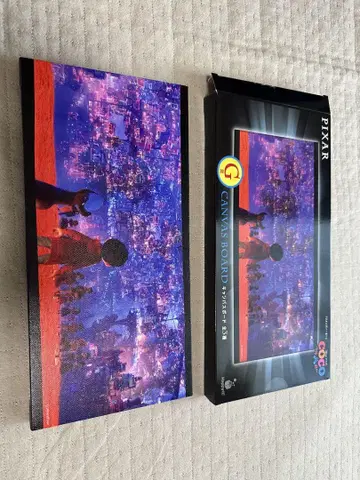 픽사 Happy 복권 리멤버 미 캔버스 보드