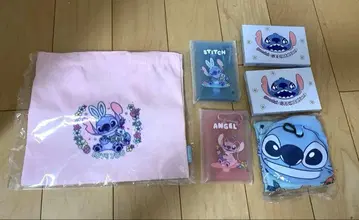 [ 미개봉 새상품 ] 디즈니 스티치 구달 콜라보 6종 세트