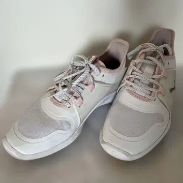 PUMA IGNITE 여성용 신발 화이트/핑크 23.5