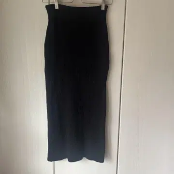 VERMEIL 리브 편직 타이트 스커트 88cm