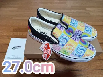VANS V98CF T.D.P.W 슬립온 27cm 화려한 패턴 제품