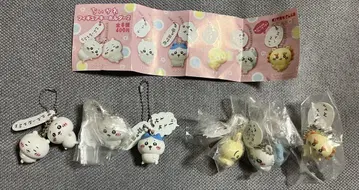 치이카와 (먼작귀) 대사 플레이트 포함 피규어 키링 2