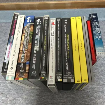 GLAY 라이브 투어 DVD 세트
