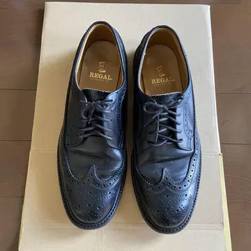 리갈 2589 regal 가죽 신발 윙 팁