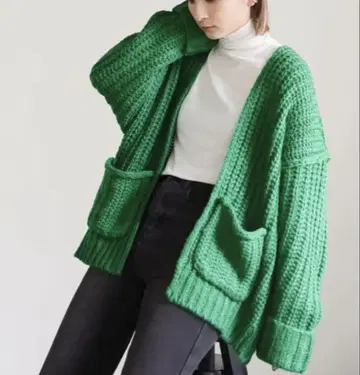 주말 SALE! select MOCA 로우 게이지 니트 가디건