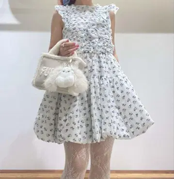인기 상품 FURFUR 벌룬 헴 미니 드레스