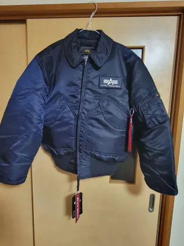 Alpha industries CWU45P 플라이트 자켓 네이비 M