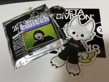 ZETA DIVISION x Twitch 아크릴 키링 k4sen