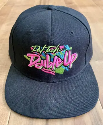 DEFTECH 데프테크 DOUBLE UP 자수 캡