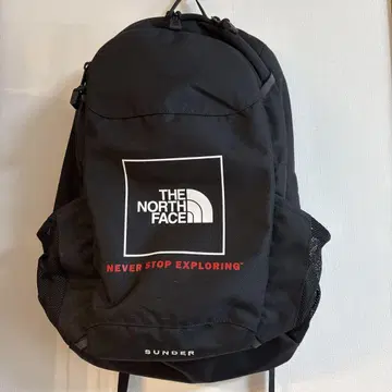 THE NORTH FACE SUNDER 블랙 백팩