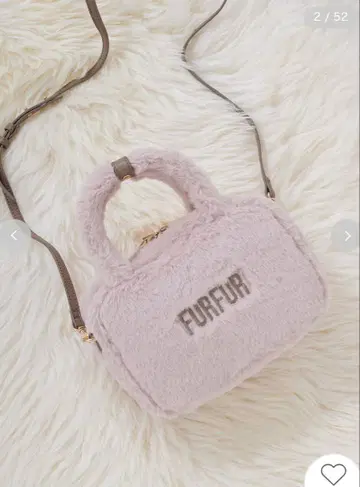 FURFUR 에코 퍼 스퀘어 보스턴 백