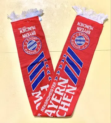 택 포함 미사용 머플러 독일 바이에른 뮌헨 공식 라이선스 축구