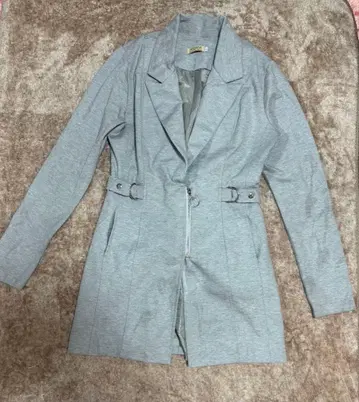 MODANA 롱 그레이 코트