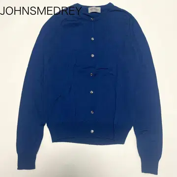 새상품급 [ 존스메들리 ] 긴팔 가디건 네이비 울 S 현행 택