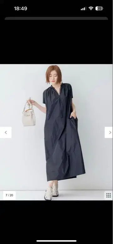 23구 에비하라 유리 원피스 M 블랙