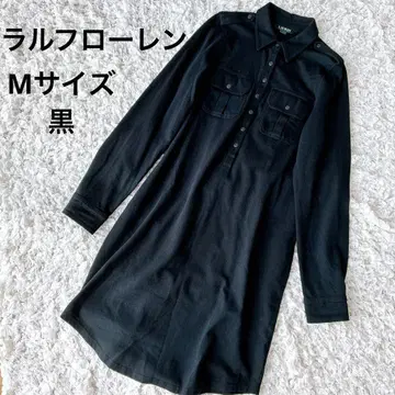 새상품급 로렌 랄프 로렌 롱 원피스 블랙 M