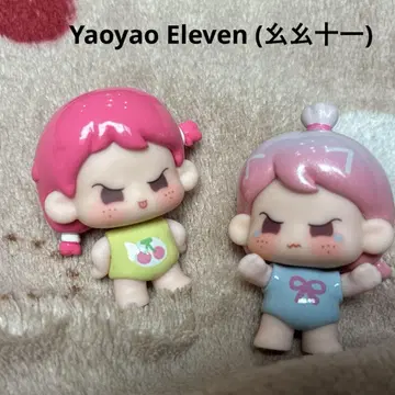 Yaoyao Eleven  cute cherry 피규어 2체