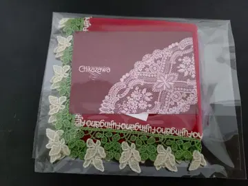 치카자와 레이스 부인화보 창간 120주년 타월 손수건 미사용 새상품