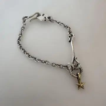 leather & silver moto 모토 팔찌 여성용