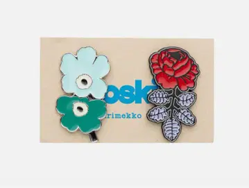 마리메꼬 Pumpuli Set 핀 배지 새상품