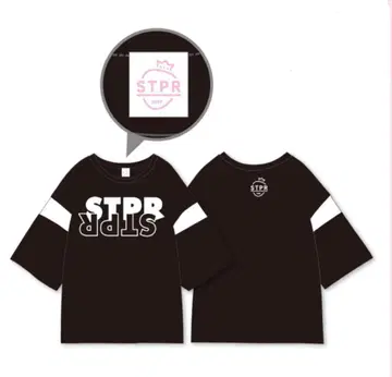 STPR 루즈핏 티셔츠 (블랙)