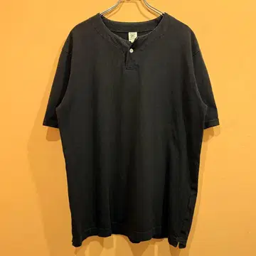 Jackman 잭맨 헨리넥 티셔츠 블랙 XL