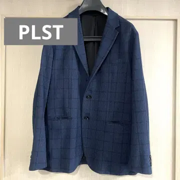 PLST 플라스테 울라이크 체크 자켓