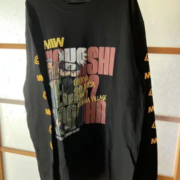 MIW NARUTO 나루토 하타케 카카시 긴팔 티셔츠 롱티 애니메이션 티
