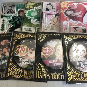귀멸의 칼날 명장면 디오라마 피규어 생일 캔뱃지 벌스데이 미개봉