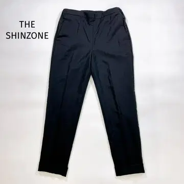THE SHINZONE 신존 테이퍼드 팬츠 블랙 34 XS