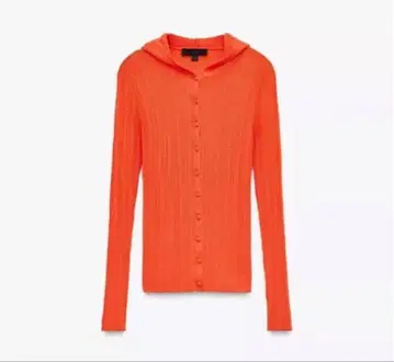 리브 니트 후드 자켓 zara