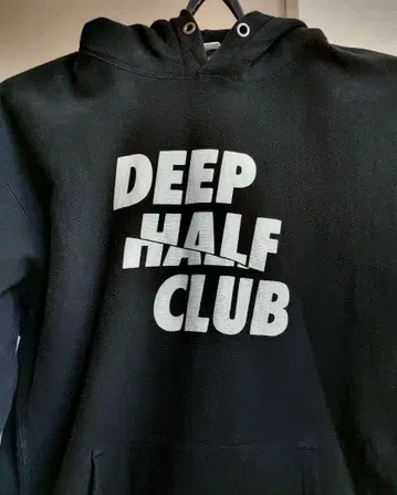 DEEP HALF CLUB 카르페디엠 후드티 후디