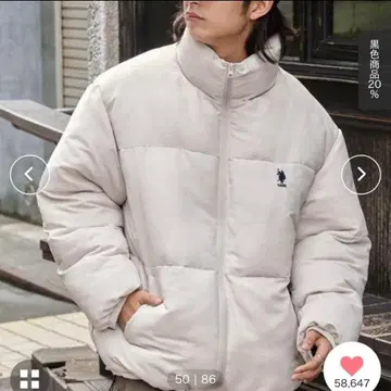 새상품급 U.S. POLO ASSN. 로고 자수 남녀 공용