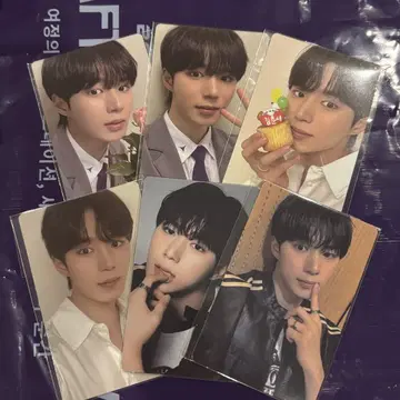 보이플 2 아카이브전 한국 트레이딩 카드 6장 세트 2주차 준소 2
