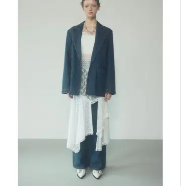 SLY COMBINATION LACE 드레스 화이트