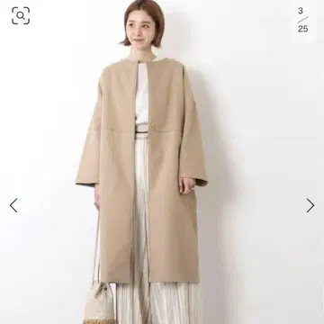 B.C STOCK 베이세이 스톡 중공 더블 오버코트