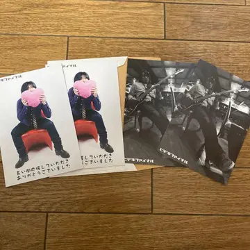 CCB 와타나베 히데키 히데키 파이널 엽서 4장 기타