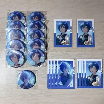 KAITO 프로세카 에피카 16A 금박 글리터 캔뱃지 31A 32A