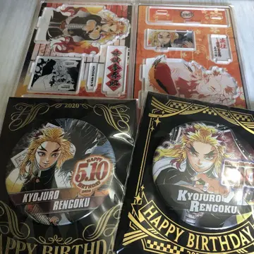 귀멸의 칼날 명장면 디오라마 피규어 생일 캔뱃지 생일 렌고쿠 쿄쥬로