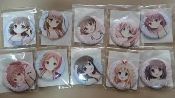 사키-Saki- 온라인 복권 D상 캔뱃지 전 10종 세트