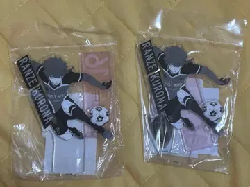 쿠로이나 란세 원화전 아크릴 스탠드 2개 세트