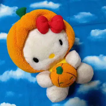 355 헬로키티 호박 인형옷 봉제 인형 2001년 당시 물품 레어