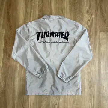 THRASHER 나일론 자켓 베이지 겉옷 브라운 스트릿 스타일