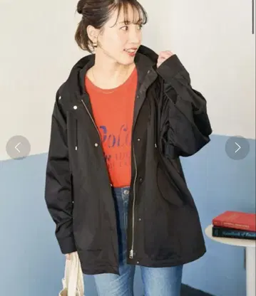 한정판 전개 플레어 후디 숏 블루종