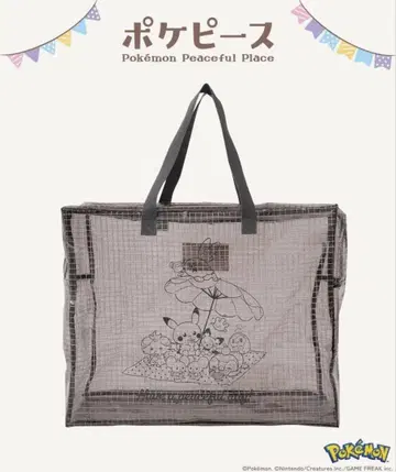 포켓피스 3COINS 포켓몬 레저 백