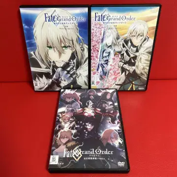 Fate/Grand Order DVD 캐멀롯 전편 후편 솔로몬 전 3권