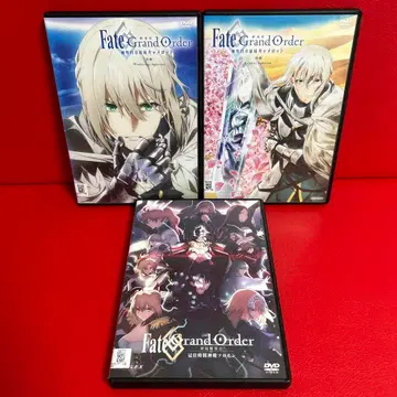 Fate/Grand Order DVD 캐멀롯 전편 후편 솔로몬 전 3권