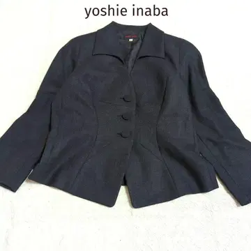 344 yoshie inaba 실크 울 노카라 자켓 11