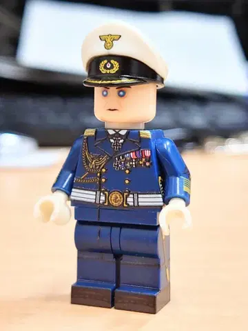 레어 [ 새상품 ] 해군 원수 에리히 레더 미니 피규어 LEGO 호환